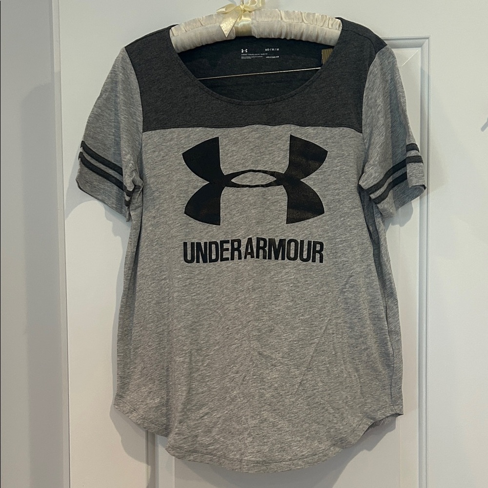 Under Armour Two-Tone Gray T-Shirt